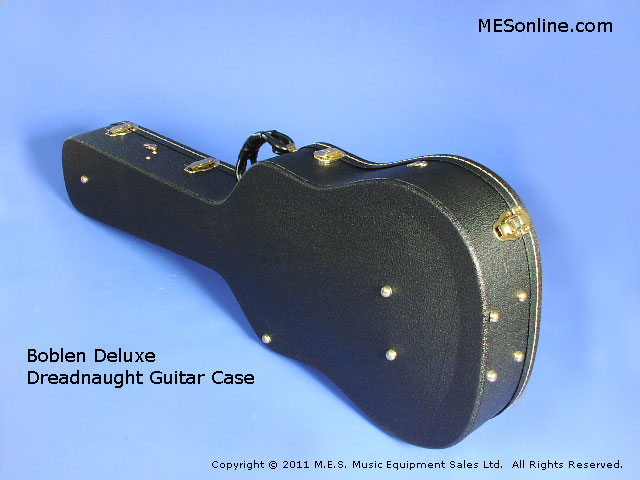 Boblen deluxe dreadnaught acoustic guitar case image 3