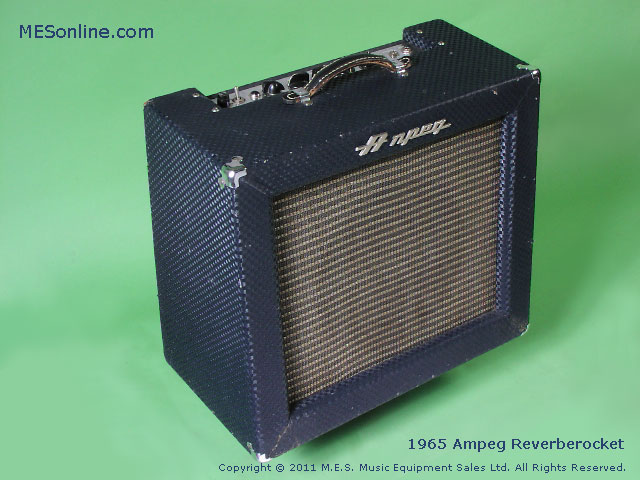 1965 Ampeg Reveberocket combo amplifier with Jensen Speaker, image 1