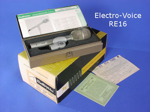 EV RE16 Mike with Box