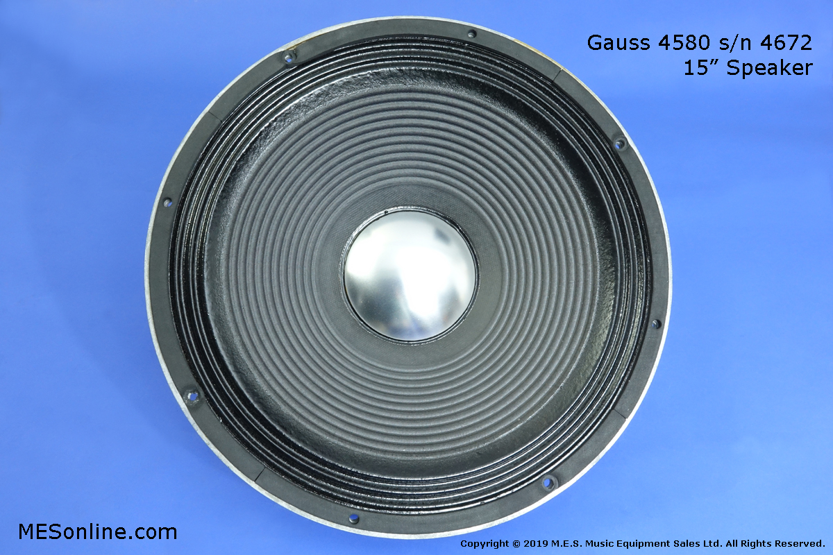 Gauss 4580-4672 15 bass speaker, image 3
