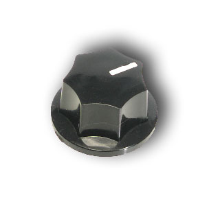 Ibanez 197 's NOS Law Suit Fender P-Bass Small Tone Knob Black