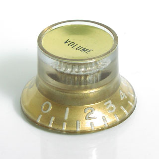 Ibanez 1970's NOS Refector Knob Gold
