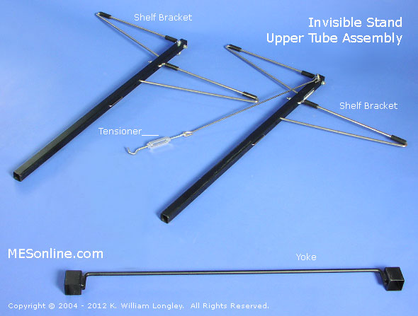 Invisible Upper tube assembly Keyboard Stand, image 4