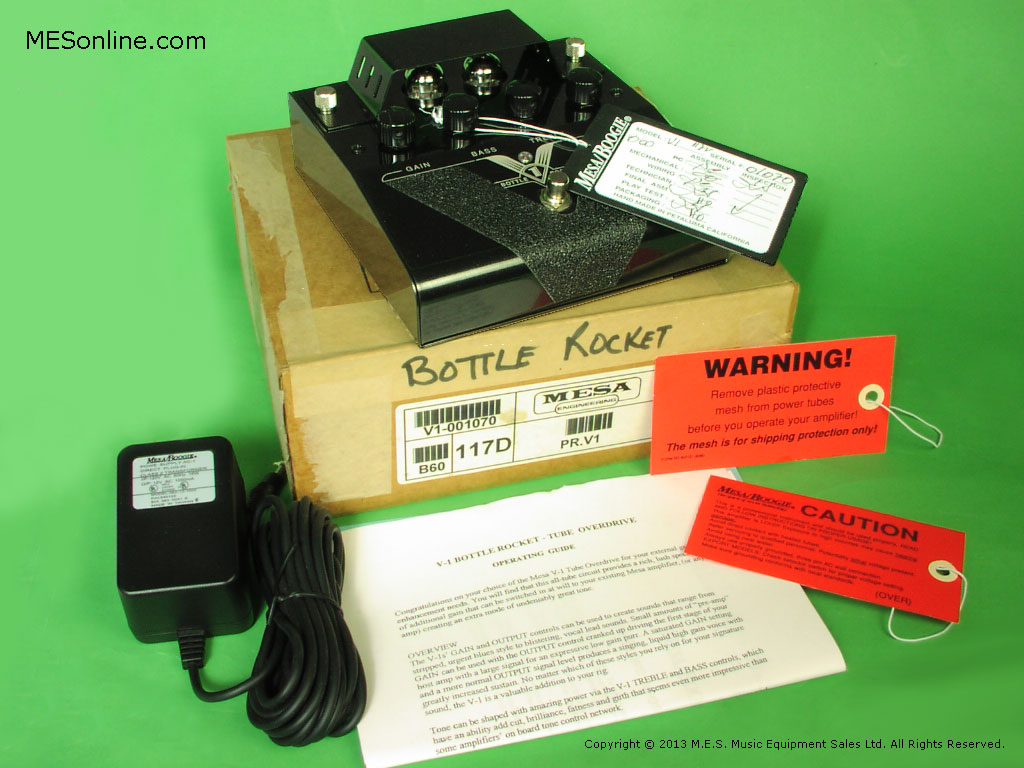 Mesa Boogie Bottle Rocket All Tube Ocerdrive Pedal, image 6