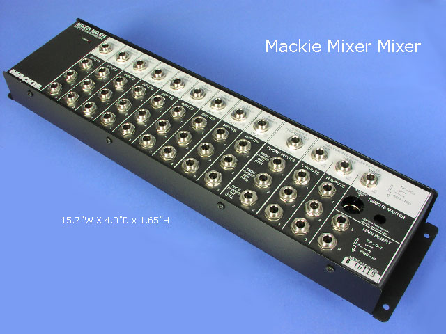 Mackie Mixer Mixer Top