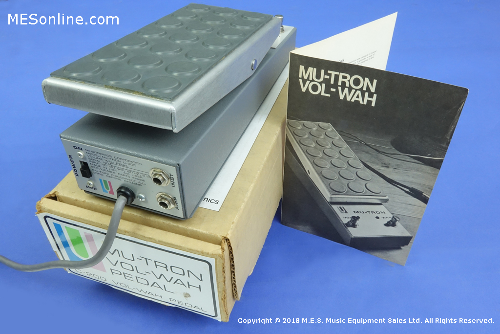Mu-tron C-200 Vol-Wah, image 6