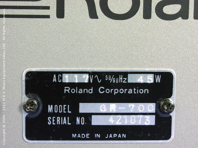 Roland GR700 Guitar Sythesizer