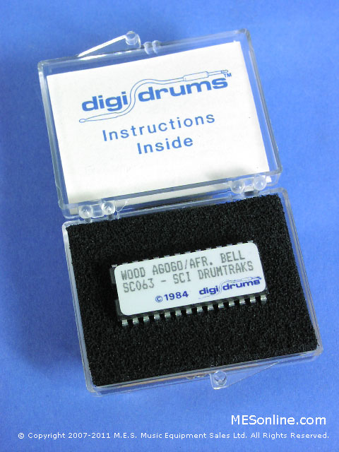 1985 Sequential Circuits Drumtraks EPROM drum sound chip by Digidrum image 16