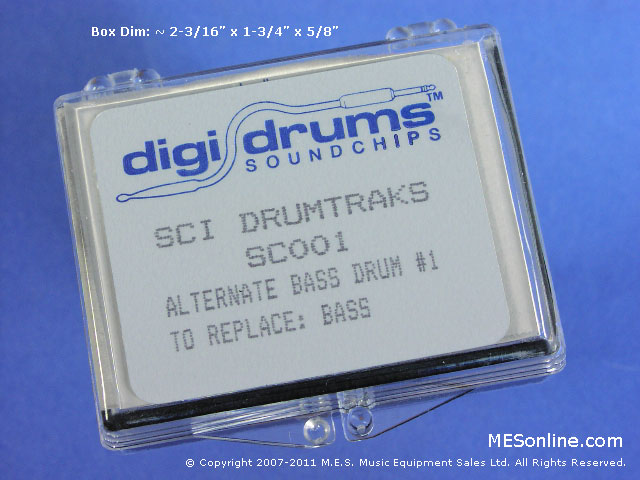 1985 Sequential Circuits Drumtraks EPROM drum sound chip by Digidrum image 1