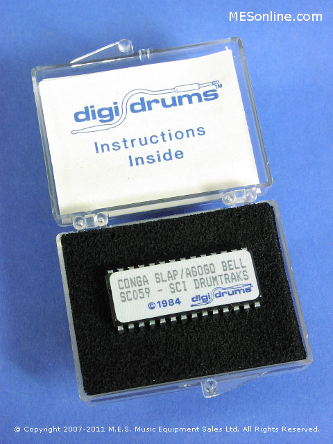 1985 Sequential Circuits Drumtraks EPROM drum sound chip by Digidrum image 12