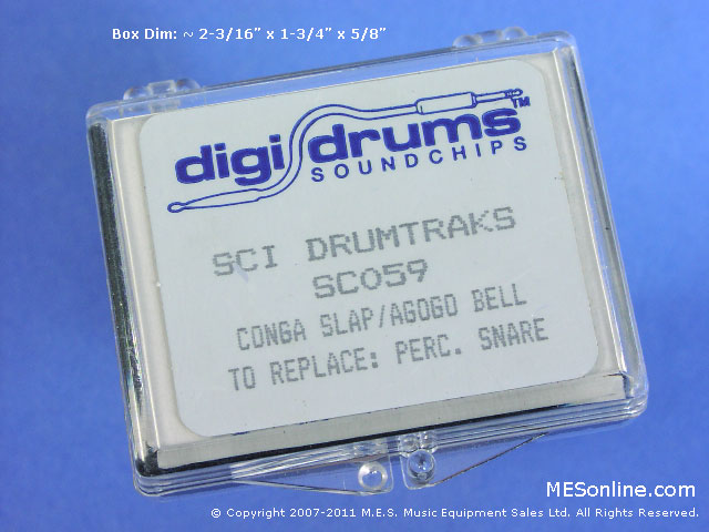 1985 Sequential Circuits Drumtraks EPROM drum sound chip by Digidrum image 11