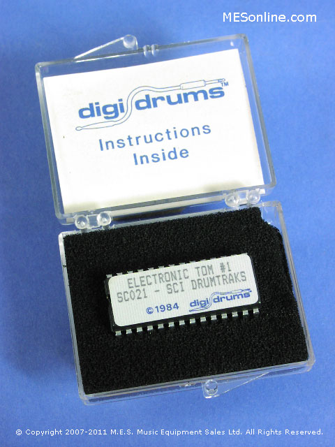 1985 Sequential Circuits Drumtraks EPROM drum sound chip by Digidrum image 4