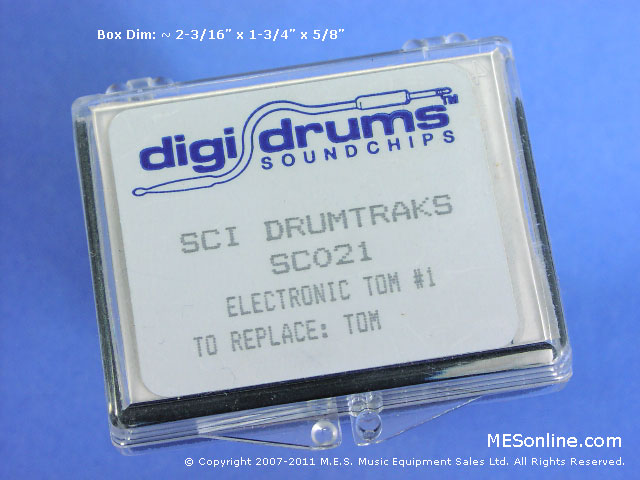1985 Sequential Circuits Drumtraks EPROM drum sound chip by Digidrum image 3