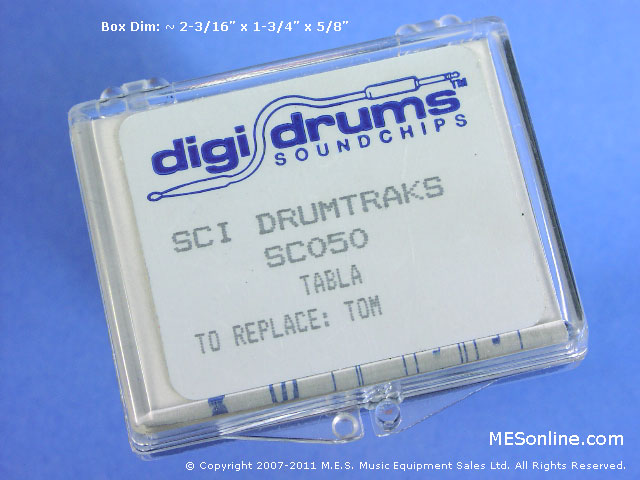 1985 Sequential Circuits Drumtraks EPROM drum sound chip by Digidrum image 5