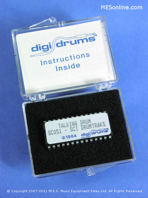 1985 Sequential Circuits Drumtraks EPROM drum sound chip by Digidrum image 8