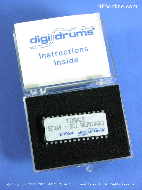 1985 Sequential Circuits Drumtraks EPROM drum sound chip by Digidrum image 18