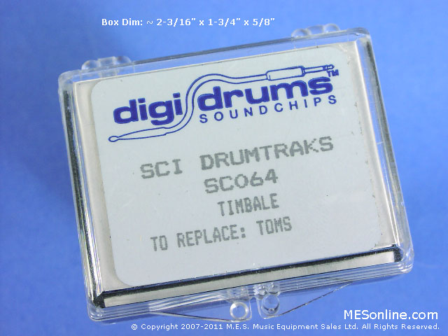 1985 Sequential Circuits Drumtraks EPROM drum sound chip by Digidrum image 17
